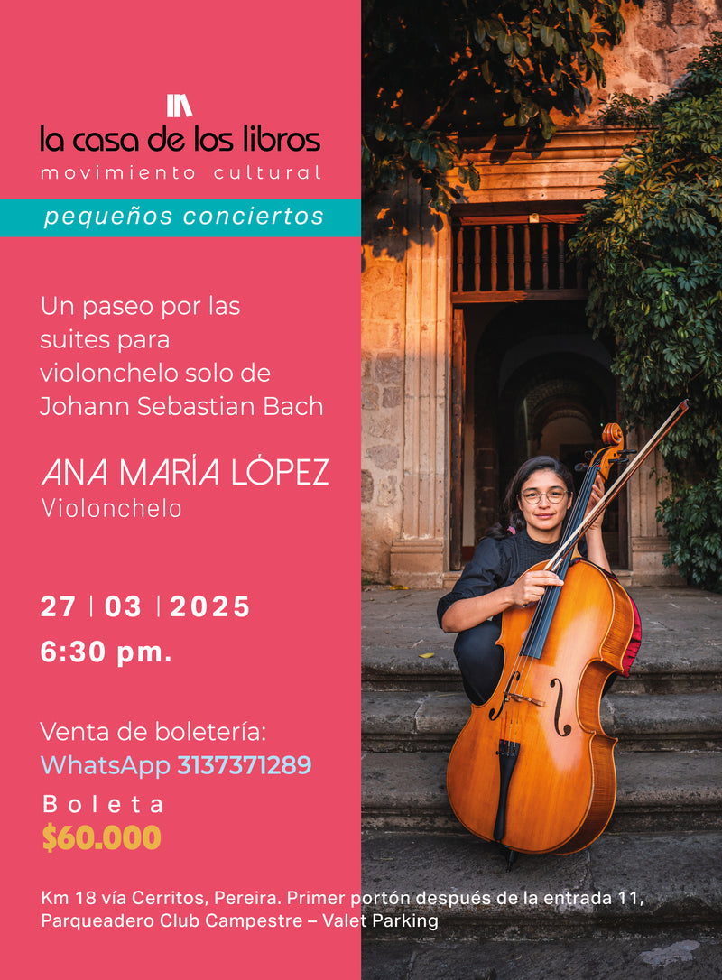 Ana López presenta un paseo por las Suites para chelo solo de Bach